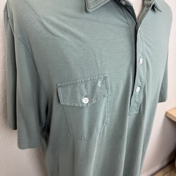 Criquet Mens Pima Cotton Performance Polo | Sage Green | XXL - Picture 6 of 8